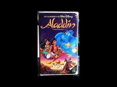 Opening & Closing To Aladdin 1993 VHS (French Canadian Copy)