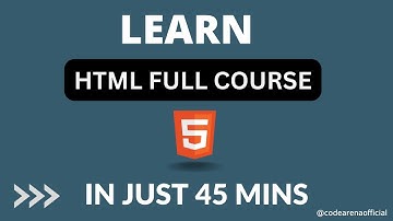 HTML Crash Course: Learn HTML in 45 Minutes and Build Your First Web Page Today!