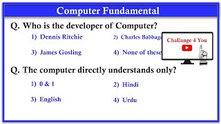 Famous Top 500 Computer Fundamental Mcq Question with Answers | Computer MCQ #computer Net Worth