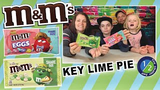 M&M’s Key Lime Pie & Peanut Butter Eggs Review Taste Test New Flavors 2021