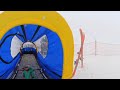 Ski chamonix snow patrol dislocated shoulder rescue  insta360 x3