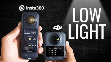 DJI OSMO 360 vs Insta360 X5: UNSPONSORED Low Light Test!
