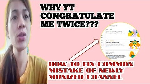 #rembesnow# accidentally leave youtube partnership programme for newly monetized channel ??