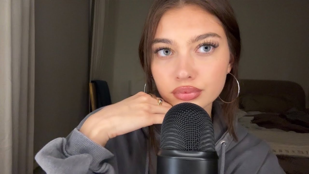 ASMR tracing your face and mine 