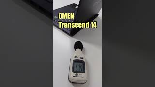 14インチゲーミングPC世界最軽量の「OMEN Transcend 14」のファン音はどれぐらいなのか？