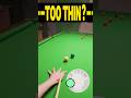 Snooker Practice Break Too Thin? 😮 GoPro Headcam POV