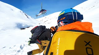 HELISKI Romania X the Wildlinger: FREERIDE skiing in the Tarcu mountains!
