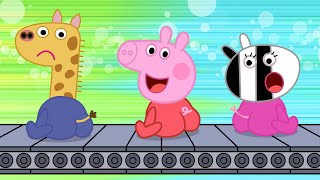 Baby Zaza Zebra x Baby Peppa Pig Funny Stories | Peppa Pig Sad Story - Peppa Pig Funny Animation