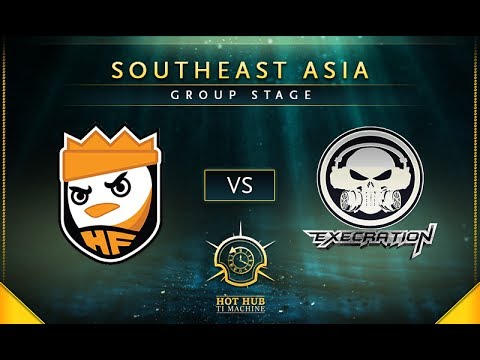 Happy Feet vs Execration - TI7: SEA Regional Qualifiers Group Stage - @Xyclopzz