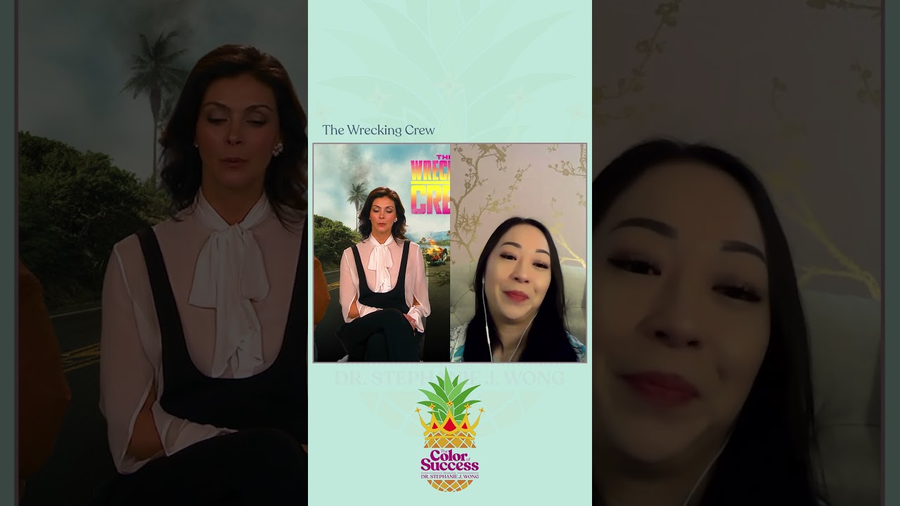 The Wrecking Crew Cast Interview | How Does Morena Baccarin Play a Baddie character?