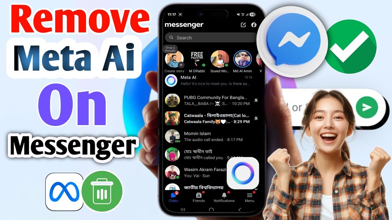 Remove Meta Ai On Messenger ( Easy Guide 2025 ) How To Remove Meta ai ...