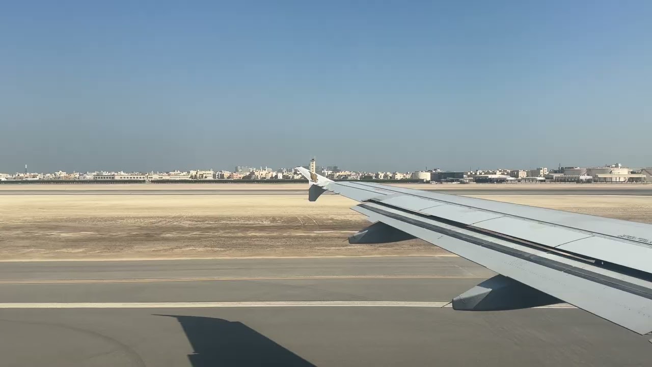 TAKEOFF - Gulf Air A320 Bahrain International Airport 27 November 2025