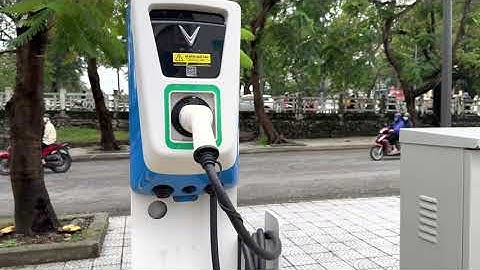 Trạm sạc Vinfast  / Vinfast charging station - TNL Plaza - Huế