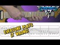 Van halen  hot for teacher intro guitar solo lesson with tabs