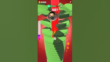 drop stack ball level 496 #shorts #dropstackball #blackgamerbpt