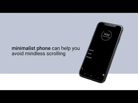 minimalist phone - reduce your screen time