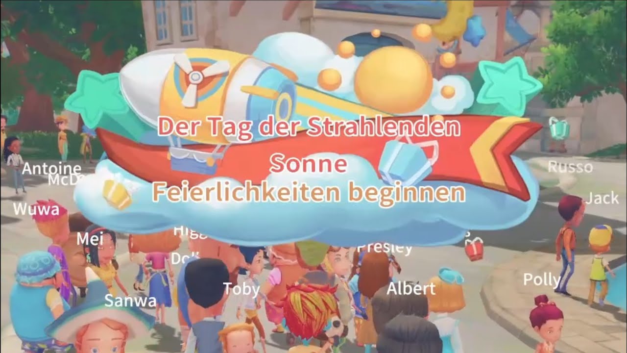 My Time At Portia Arlo Geschenke Der Tag der Strahlenden Sonne, Geschenke für alle!!! ~ My Time at