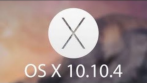 How to Update Mac OS X Yosemite 10.10 to 10.10.4 with improves in stability and security