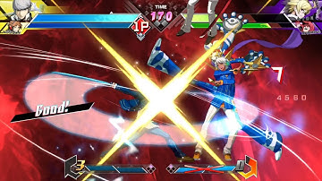 YU & YOSUKE vs HYDE & CARMINE (Hell) difficulty. BlazBlue: Cross Tag Battle in 2021!