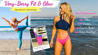 Berry Glow Smoothie | Sugar-Free & Energizing