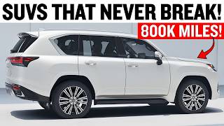 9 SUVs That NEVER Break Down — Buy Once, Drive FOREVER!