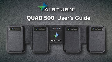 AirTurn QUAD 500 User
