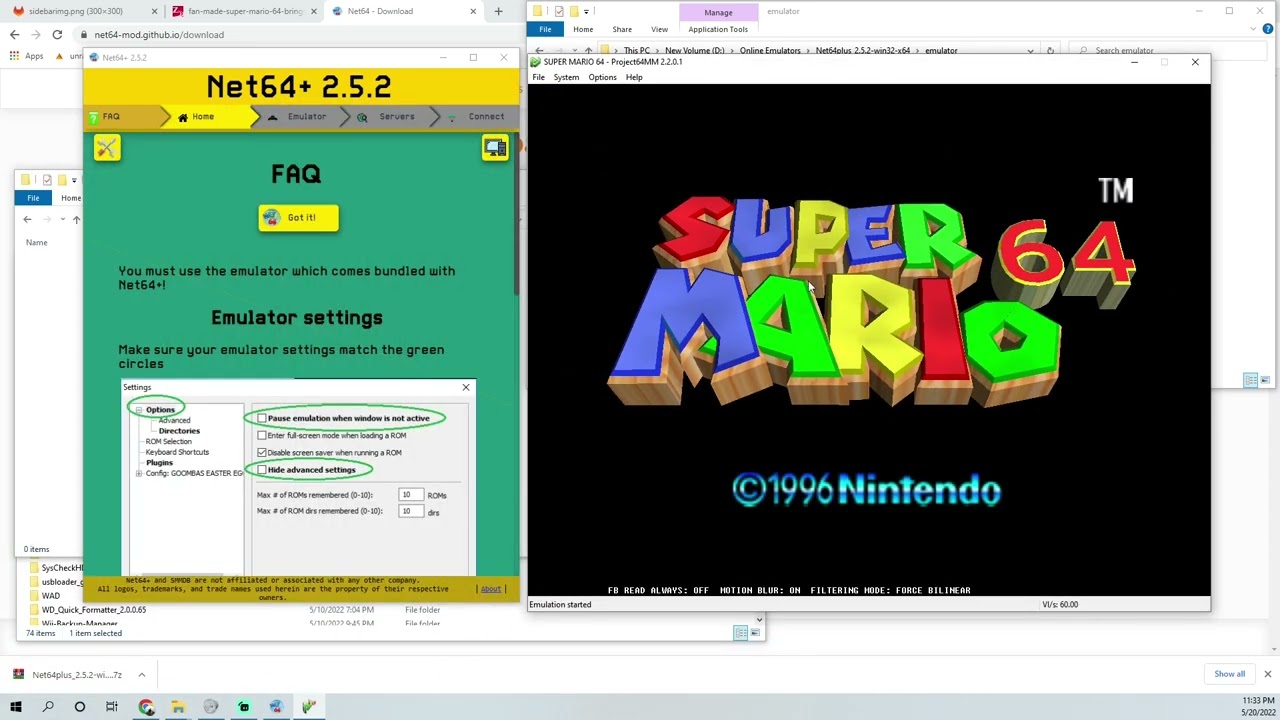 SUPER MARIO 64]  Como Jogar Online + Criar um Servidor via