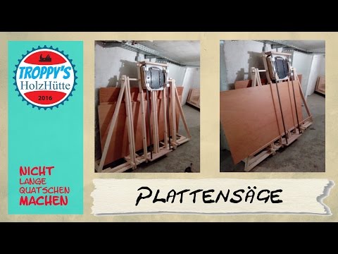 Video: Wie Erstelle Ich Eine Plattensäge?