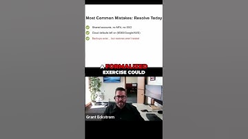 Disaster Recovery: Don