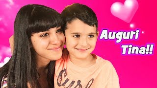 REAZIONE DI TINA AL VIDEO DEI 18 ANNI - Sorpresa di Pippo!! screenshot 2