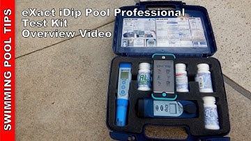 eXact iDip® Pool Professional Test Kit Smart Photometer System: Over 40+ Pool Test Factors!