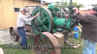 IHC 25 HP Portable Giant Hit and Miss Gas Engine