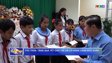 Thủ Thừa: Tặng quà Tết cho trẻ em có hoàn cảnh khó khăn | LONG AN TV
