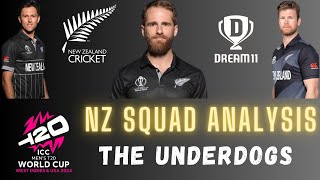 New Zealand Squad Analysis | ICC T20 Cricket World Cup | Dream11