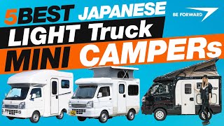 🔥 4WD MINI Japanese Camping cars| BE FORWARD Japanese Camper Series.