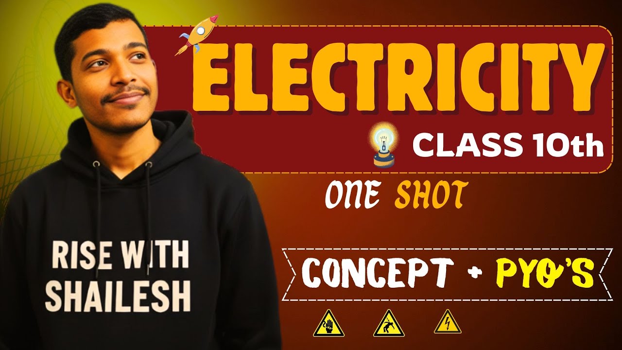 Electricity Complete Chapter 🔴 LIVE | Class 10 Science CBSE 2026 | Full Concepts + PYQs