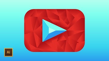 Illustrator TIME LAPSE: Creating the YouTube PLAY BUTTON