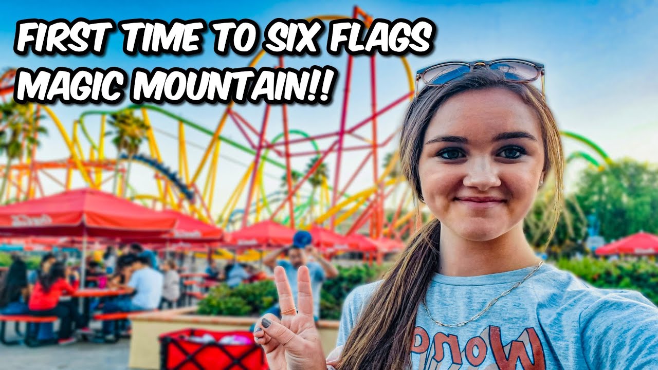 Six Flags MAGIC MOUNTAIN Vlog! | Riding AWESOME Roller Coasters! - YouTube