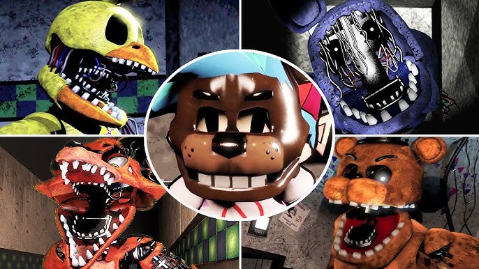 Friday Night Funkin' VS Withered Freddy FULL WEEK + Cutscenes (Five Nights  at Freddy's) (FNF Mod) 