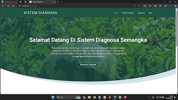 🔴 Aplikasi Sistem Pakar Diagnosa Penyakit Semangka Metode Dempster Shafer
