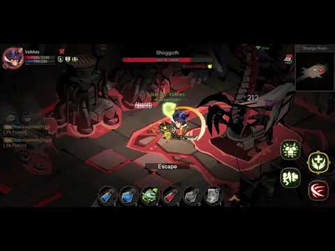 Greedy Cave 2 - Boss 120 Shoggoth - Sword and Shield Gameplay