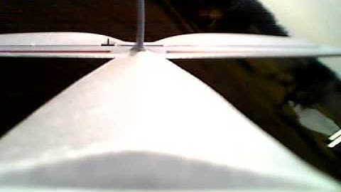 Onboard video from the Super Cub S, tail view