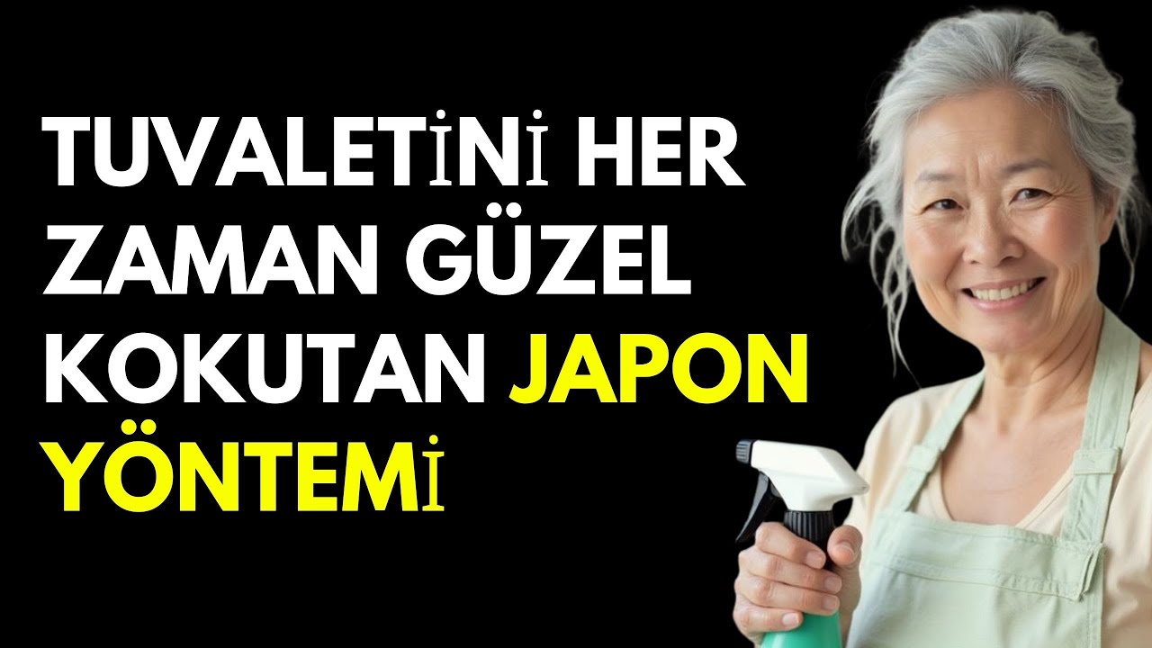 Her Zaman Güzel Kokan Bir Banyo İçin Japon Yöntemi