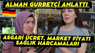 Almanyalı Gurbetçi Merak Edilenleri Anlattı | Kira, Gıda, Araba Fiyatları..! | Sokak Röportajı Resimi