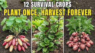12 Crops to Grow To Survive Difficult Times!