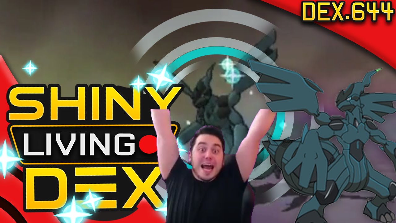 No Reaction) Live Shiny Zekrom in Alpha Sapphire after 15 minutes of  hunting 