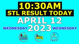 10:30am STL Result Today April 12 2023 (Wednesday) Visayas and Mindanao