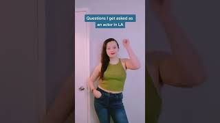 Being an actor in L.A. Short for YT, TT trend