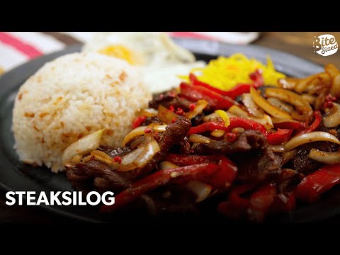 Steaksilog | Savory and Peppery Pinoy Dish