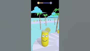 Juice Run - Gameplay Walkthrough iOS Android Max Level  #shorts